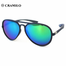 rolling rimless sunglasses